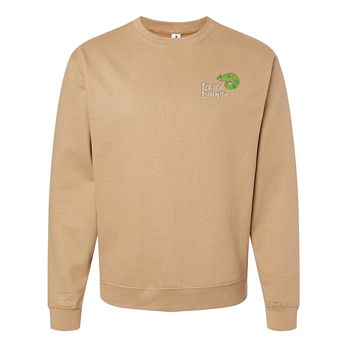 Custom Independent Trading Co. Midweight Crew Sweatshirt
