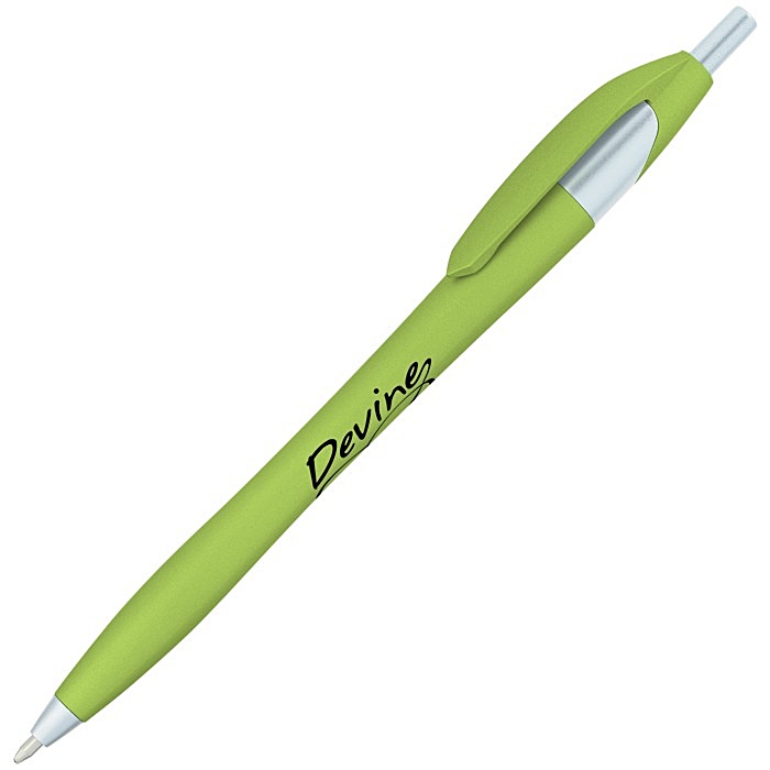 Custom Javelin Soft Touch Pen - Metallic - Brights