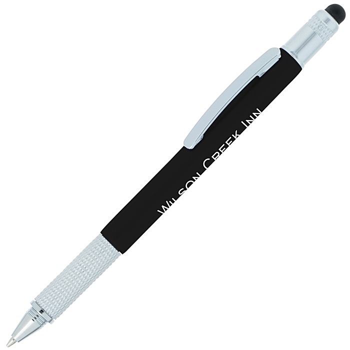 Custom Crafton Multifunction 4-in-1 Tool Stylus Pen