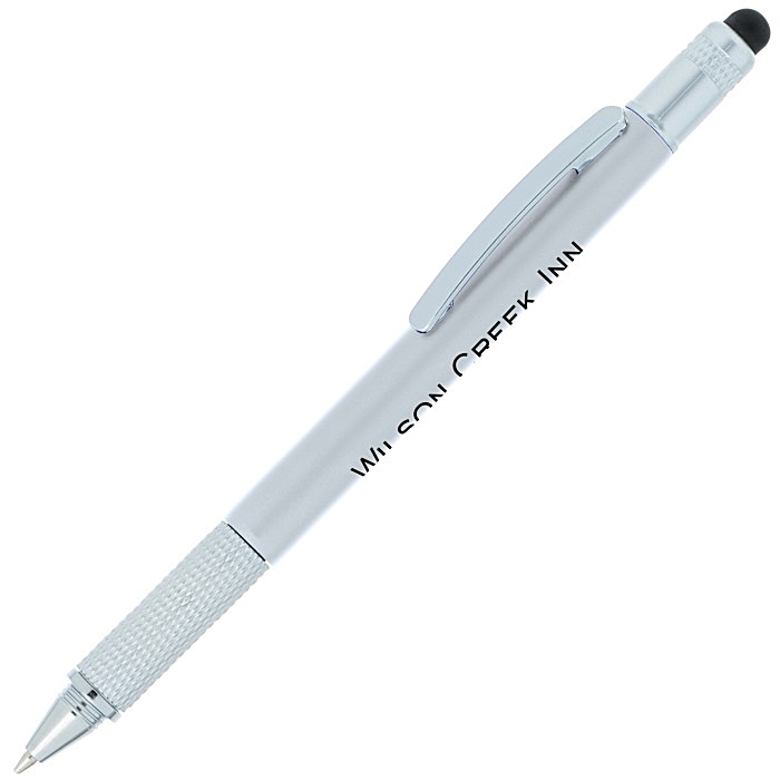 Custom Crafton Multifunction 4-in-1 Tool Stylus Pen