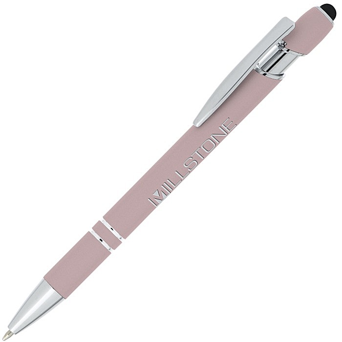 Custom Incline Morandi Soft Touch Metal Stylus Pen