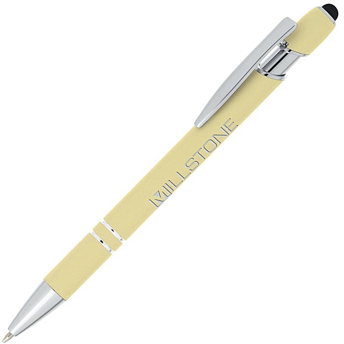 Custom Incline Morandi Soft Touch Metal Stylus Pen