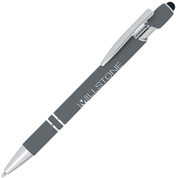 Custom Incline Morandi Soft Touch Metal Stylus Pen