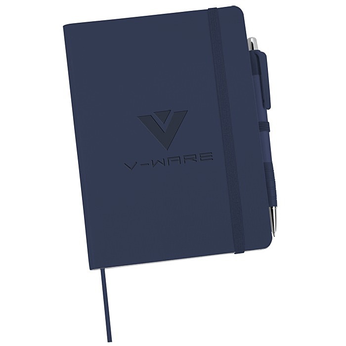Custom Sonado Notebook with Pen - Debossed