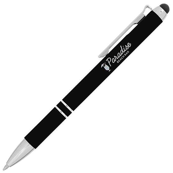 Custom Caddo Soft Touch Stylus Metal Pen