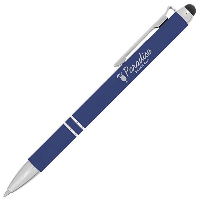 Custom Caddo Soft Touch Stylus Metal Pen