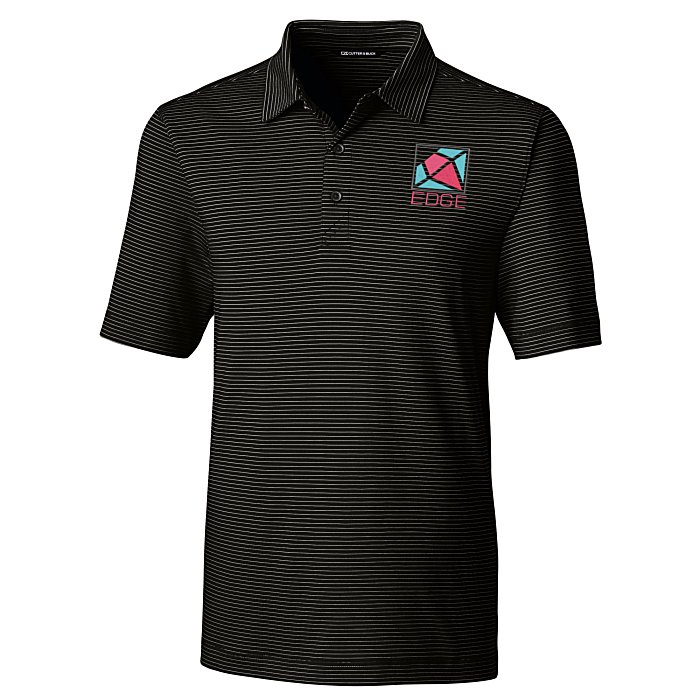 Custom Cutter & Buck Forge Pencil Stripe Polo