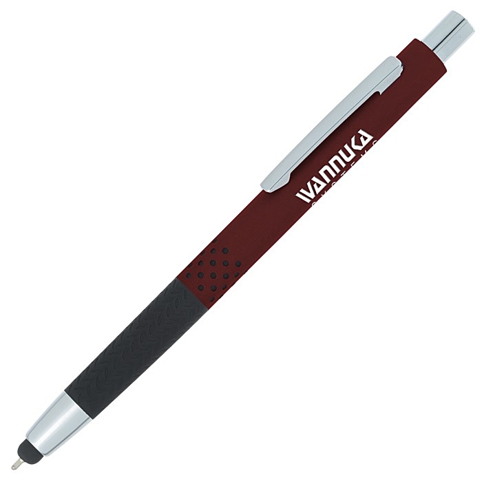 Custom Allister Soft Touch Stylus Metal Pen