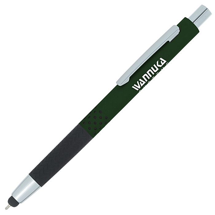 Custom Allister Soft Touch Stylus Metal Pen