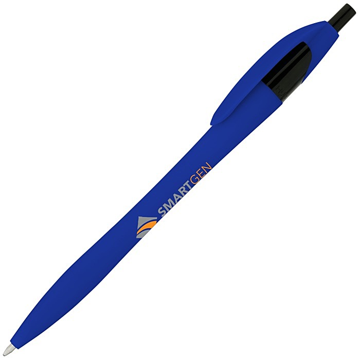 Custom Javelin Soft Touch Pen - Full Colour