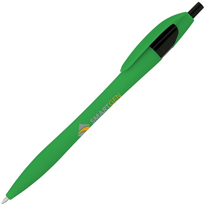 Custom Javelin Soft Touch Pen - Full Colour