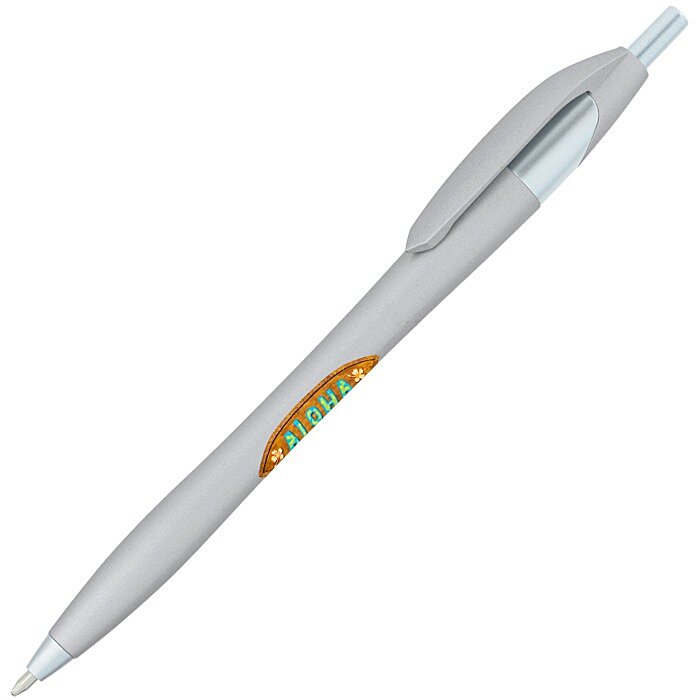 Custom Javelin Soft Touch Pen - Metallic - Brights - Full Colour