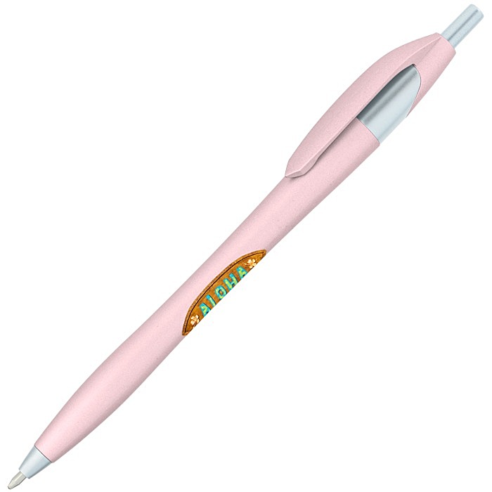Custom Javelin Soft Touch Pen - Metallic - Brights - Full Colour