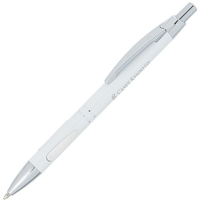 Custom Vienna Metal Pen - White