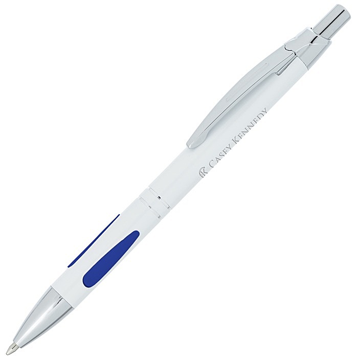 Custom Vienna Metal Pen - White
