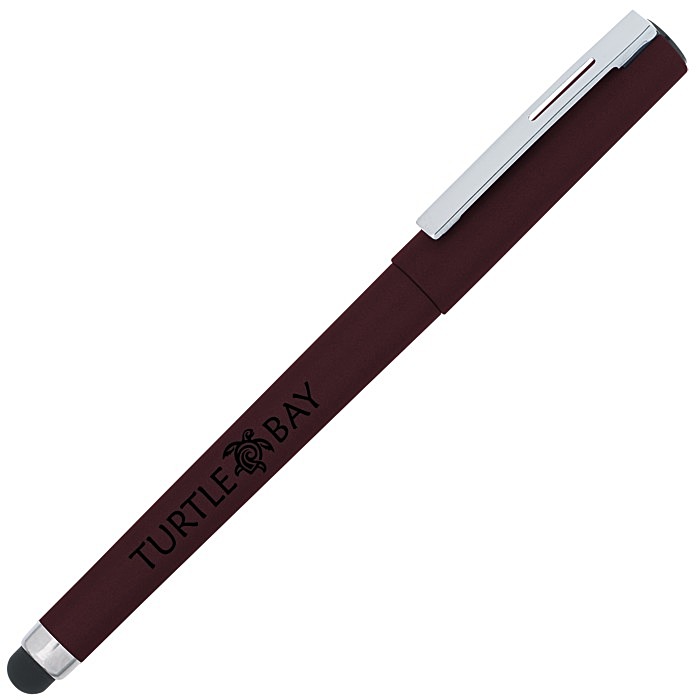 Custom Glendale Soft Touch Stylus Gel Pen