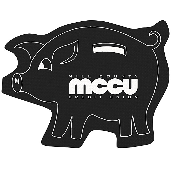 Custom Cushioned Jar Opener - Piggy Bank