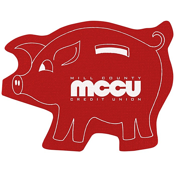 Custom Cushioned Jar Opener - Piggy Bank