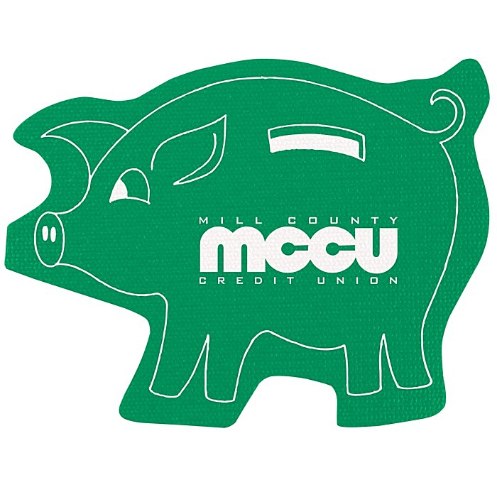 Custom Cushioned Jar Opener - Piggy Bank