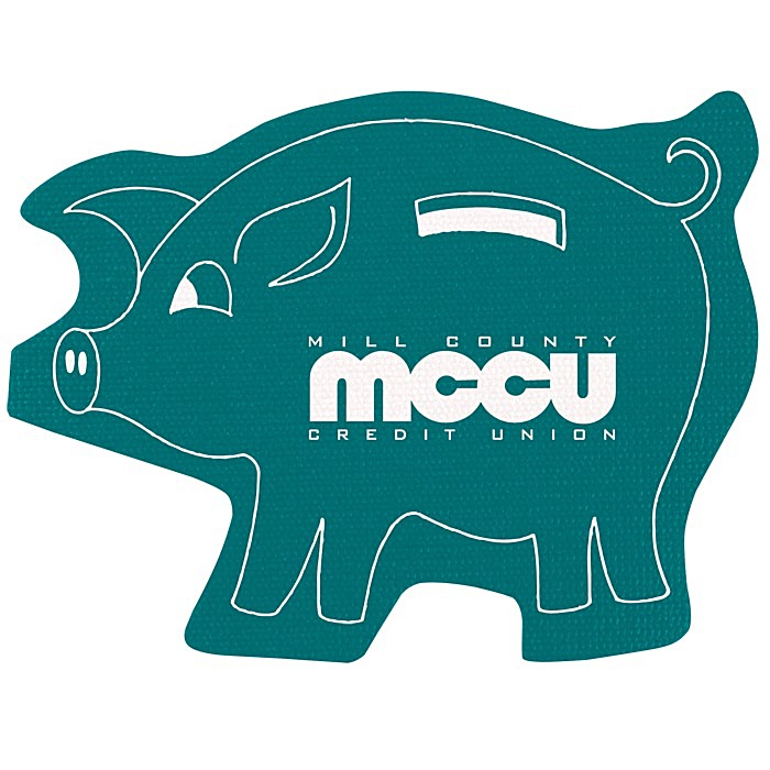 Custom Cushioned Jar Opener - Piggy Bank