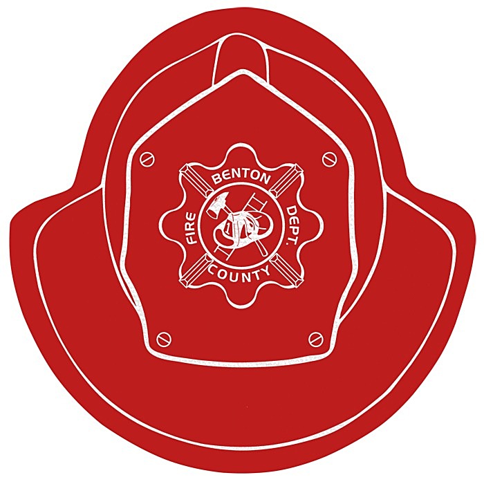 Custom Cushioned Jar Opener - Fire Helmet