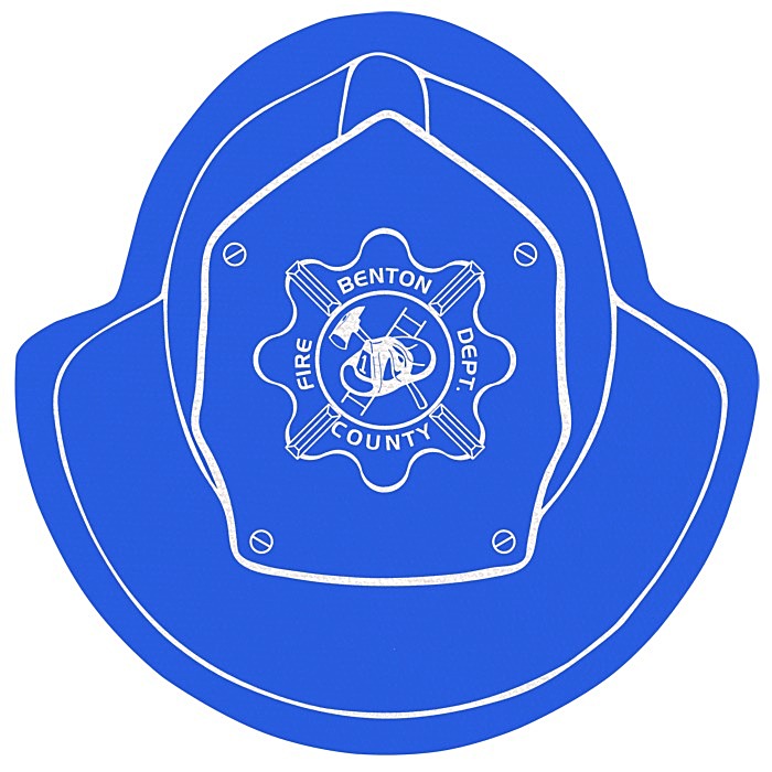 Custom Cushioned Jar Opener - Fire Helmet