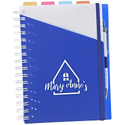 Custom Souvenir Tabbed Notebook with Pen