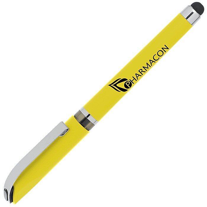 Custom Avendale Soft Touch Stylus Gel Pen