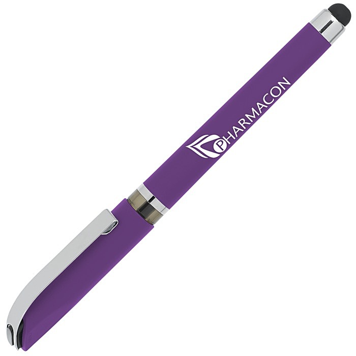 Custom Avendale Soft Touch Stylus Gel Pen