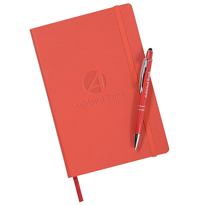 Custom Neoskin Journal and Pen Gift Set