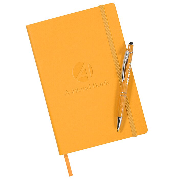 Custom Neoskin Journal and Pen Gift Set