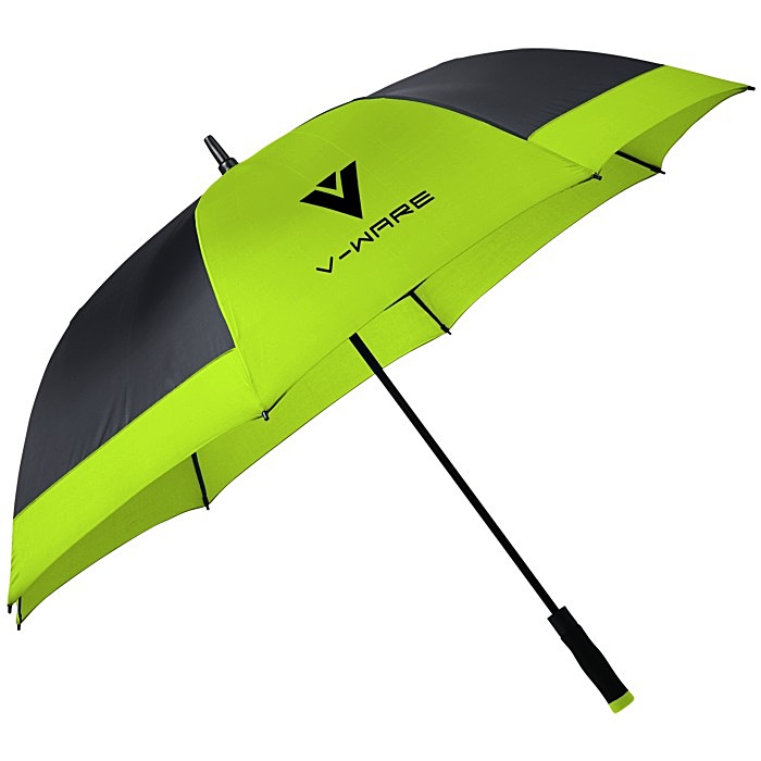 Custom Shed Rain Wedge Auto Open Golf Umbrella - 60-inch Arc