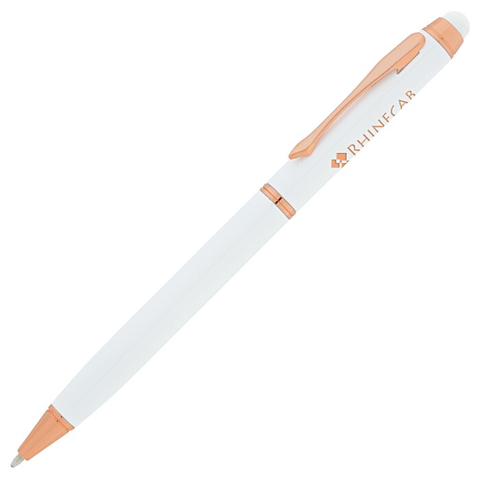 Custom Theo Stylus Twist Metal Pen - 24 hr