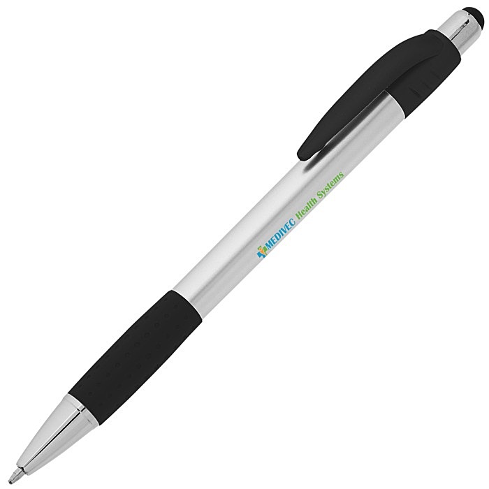 Custom Krypton Stylus Pen - Silver - Full Colour