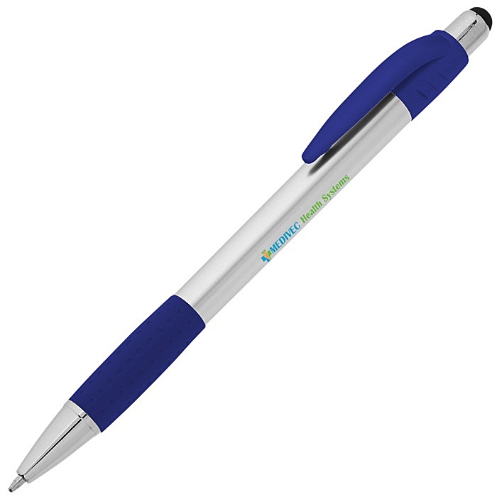 Custom Krypton Stylus Pen - Silver - Full Colour