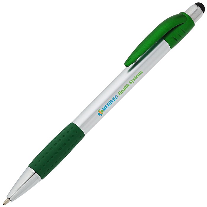 Custom Krypton Stylus Pen - Silver - Full Colour
