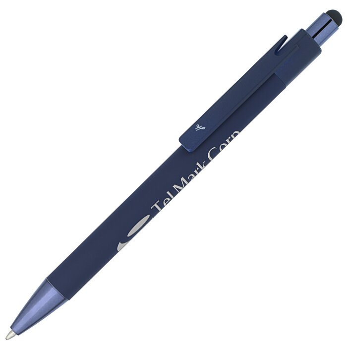 Custom Cache Soft Touch Stylus Metal Pen