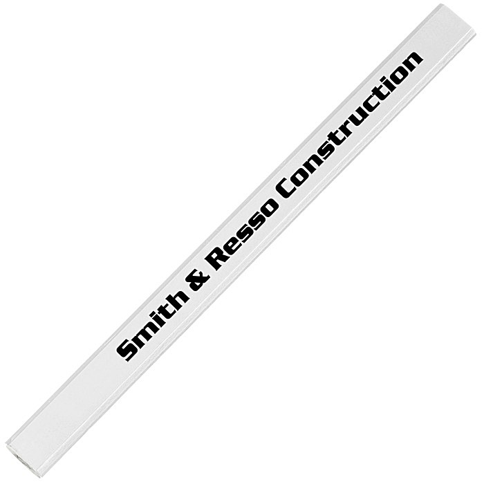 Custom Enamel Finish Carpenter Pencil