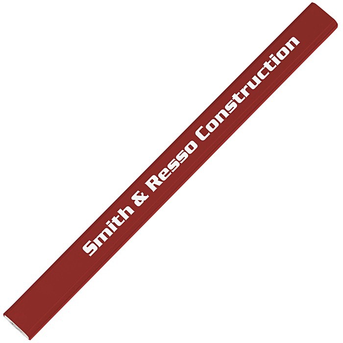 Custom Enamel Finish Carpenter Pencil