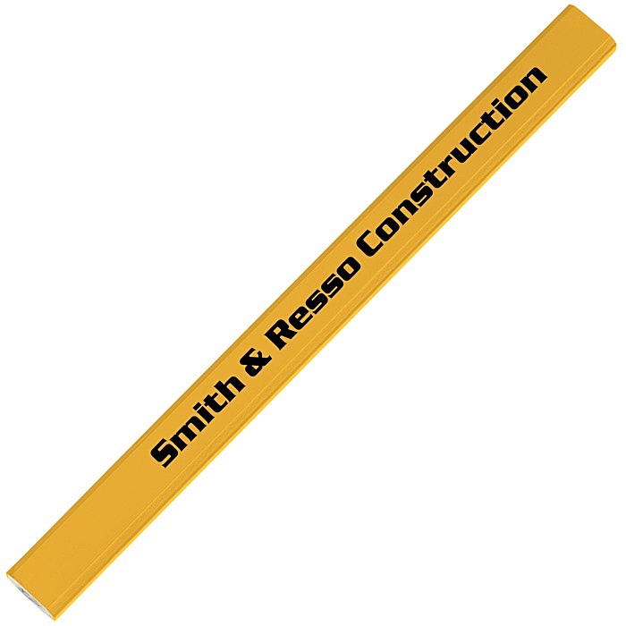 Custom Enamel Finish Carpenter Pencil