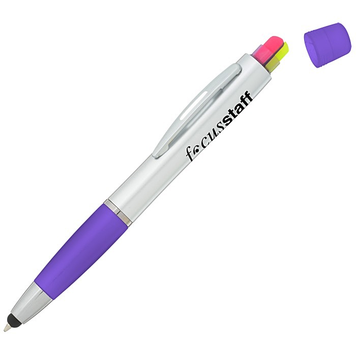 Custom Trenta Curvy Stylus Twist Pen/Highlighter