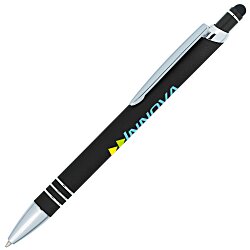 Custom Vortex Soft Touch Stylus Metal Pen - Full Colour