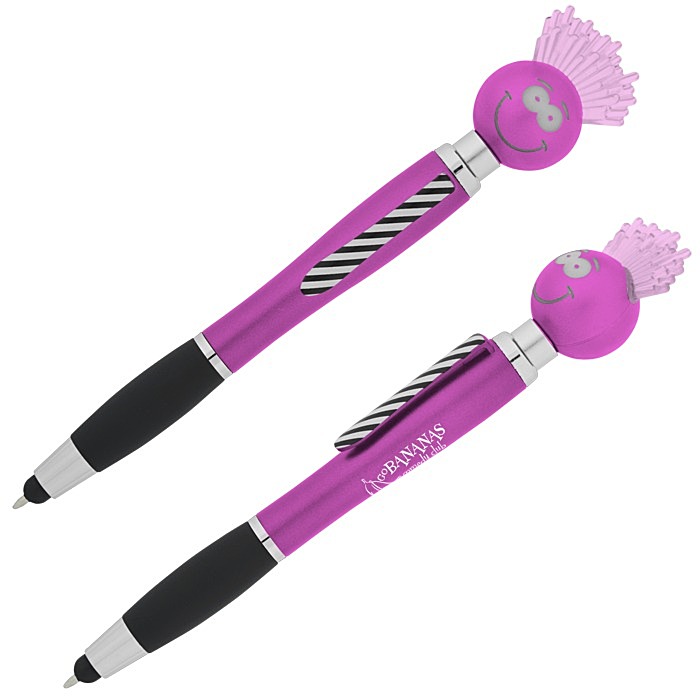 Custom Goofy Guy Light-Up Stylus Twist Pen