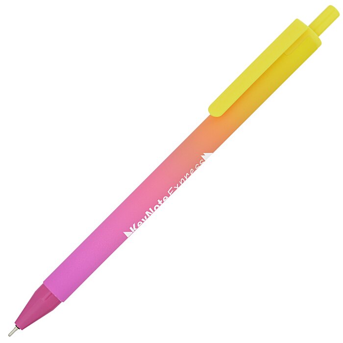 Custom Sorbeta Ombre Soft Touch Pen