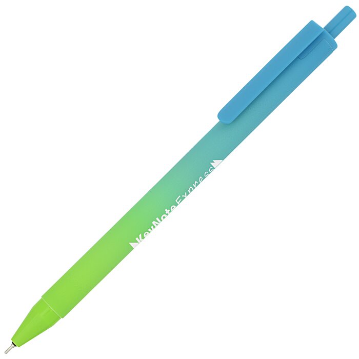 Custom Sorbeta Ombre Soft Touch Pen