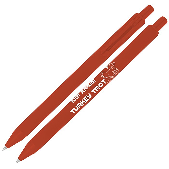 Custom Alvin Soft Touch Gel Pen