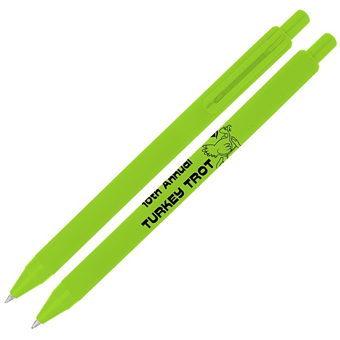 Custom Alvin Soft Touch Gel Pen