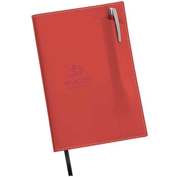 Custom Bradford Pen Pocket Journal with Pen