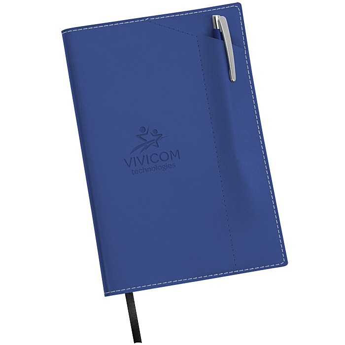 Custom Bradford Pen Pocket Journal with Pen