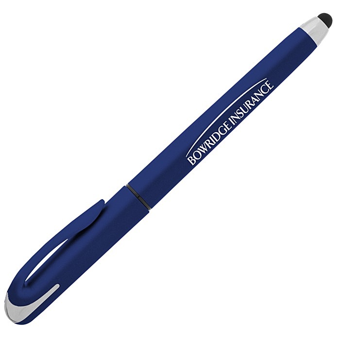 Custom Pacifica Soft Touch Stylus Gel Pen